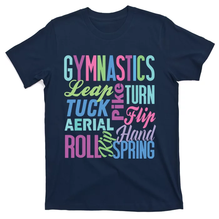 Cute Gymnastics Shirts Gymnast Gifts Gymnastic Clothes Girl T-Shirt