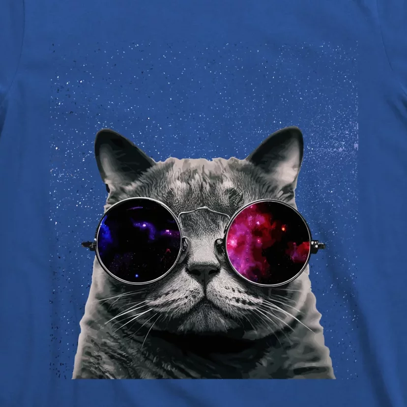 Cool Galaxy Space Cat Funny Great Gift Great Gift T-Shirt