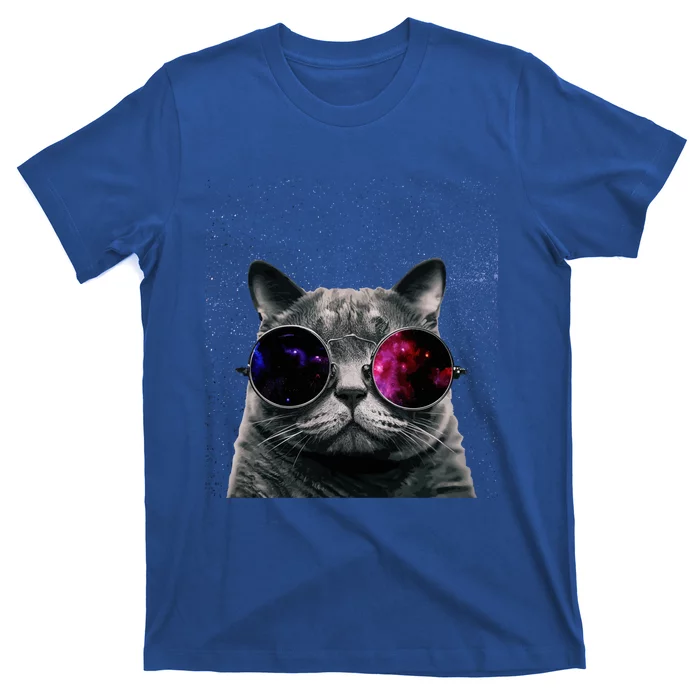 Cool Galaxy Space Cat Funny Great Gift Great Gift T-Shirt