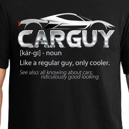 Car Guy Sport Car Lover Funny Car Mechanic Cool Gift Pajama Set