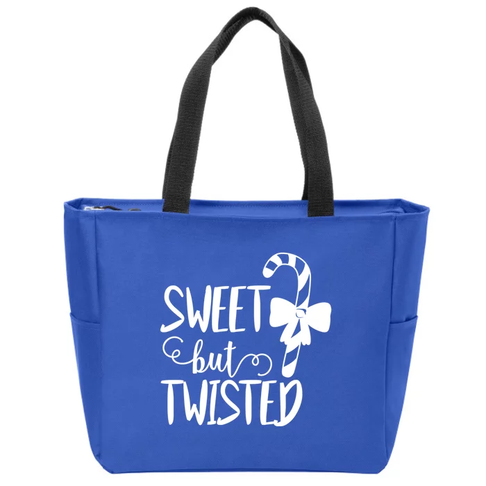 Christmas Gift Sweet But Twisted Adx002a Gift Zip Tote Bag