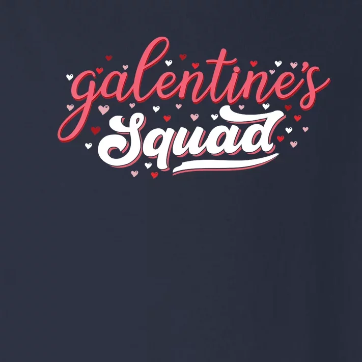 Cute Galentines Squad Gang for girl Funny Galentine's Day Toddler Long Sleeve Shirt