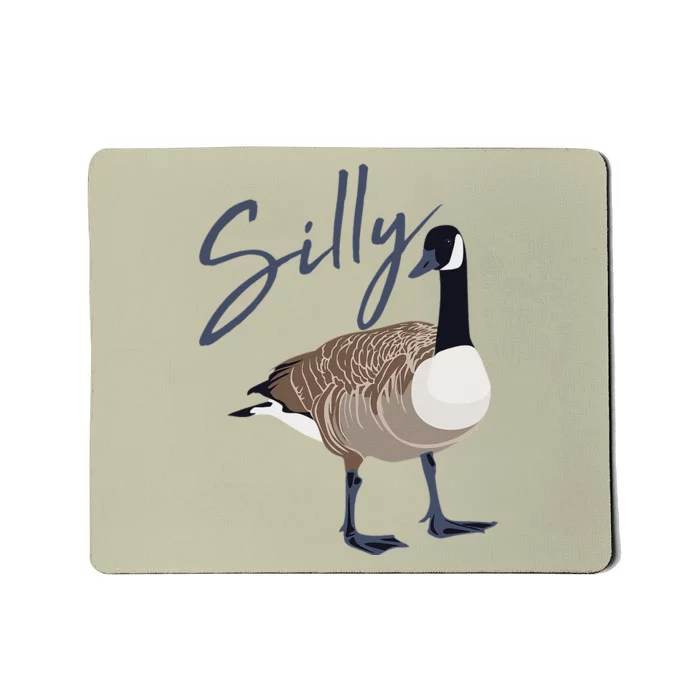 Canadian Goose Silly Goose Funny Cute Bird Hunter GIft Mousepad