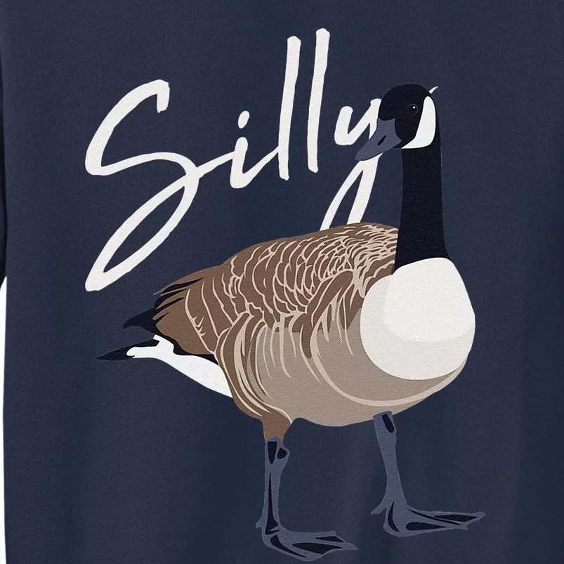 Canadian Goose Silly Goose Funny Cute Bird Hunter Sweatshirt