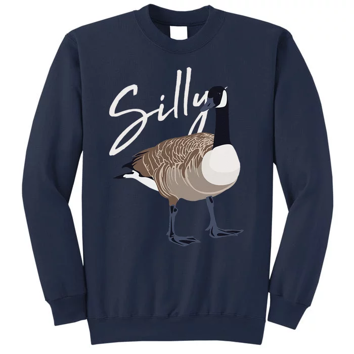 Canadian Goose Silly Goose Funny Cute Bird Hunter Sweatshirt