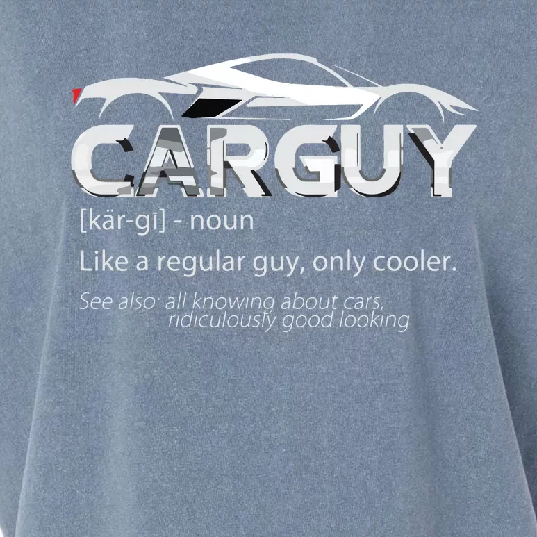 Car Guy Sport Car Fathers Day Car Mechanic Race Car Driver Garment-Dyed Women's Muscle Tee