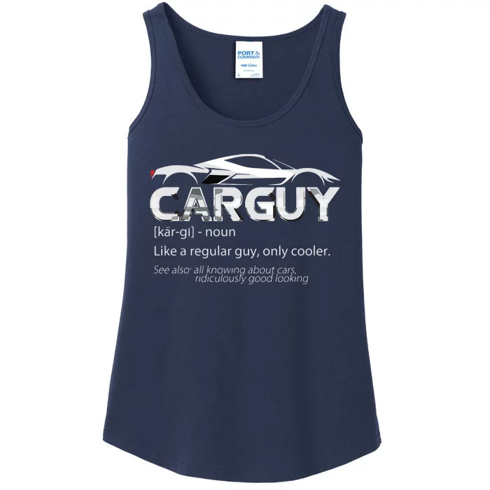 Car Guy Sport Car Fathers Day Car Mechanic Race Car Driver Ladies Essential Tank