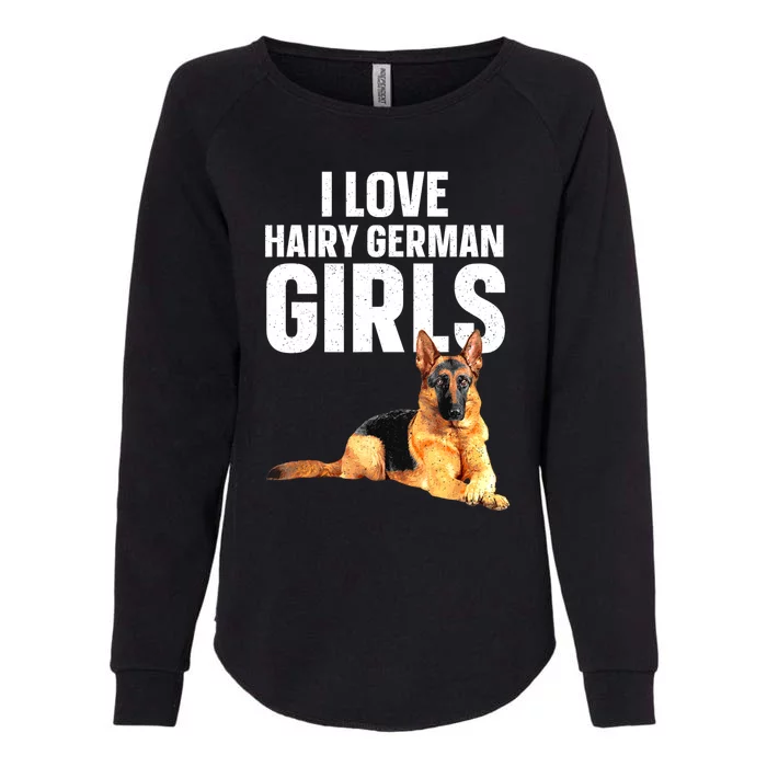 Cool German Shepherd Art For Women German Shepherd Lover Womens California Wash Sweatshirt