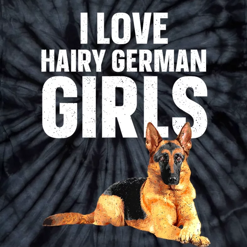 Cool German Shepherd Art For Women German Shepherd Lover Tie-Dye T-Shirt