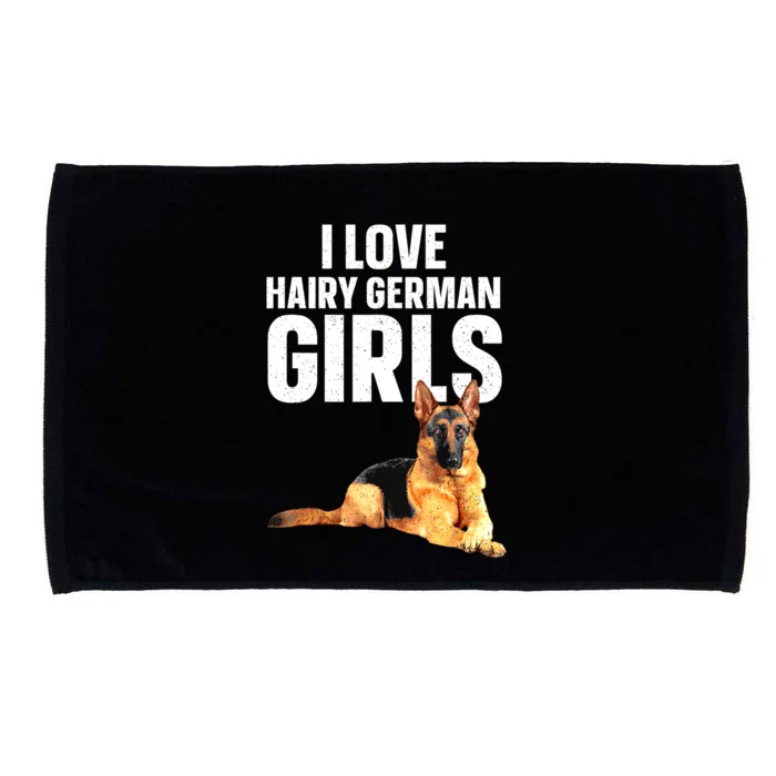 Cool German Shepherd Art For Women German Shepherd Lover Microfiber Hand Towel