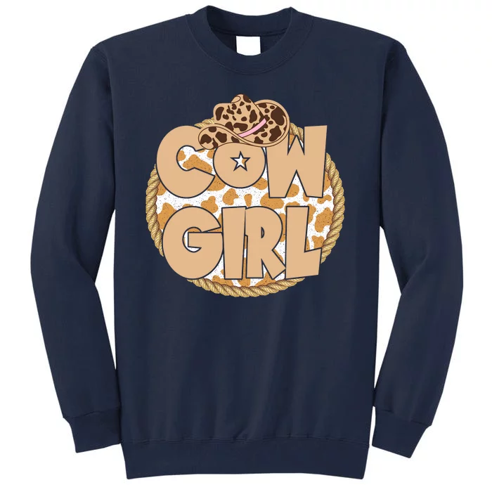 Cow Girl Southern Country Cute Tall Sweatshirt