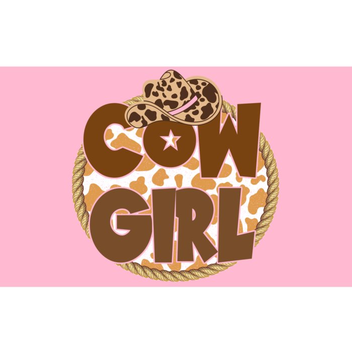 Cow Girl Southern Country Cute Bumper Sticker