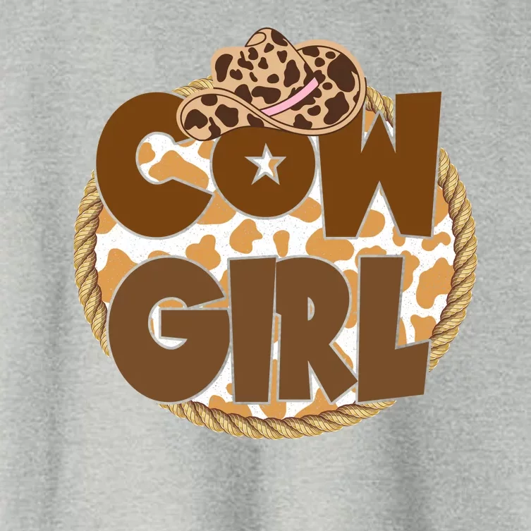 Cow Girl Southern Country Cute Women's Crop Top Tee