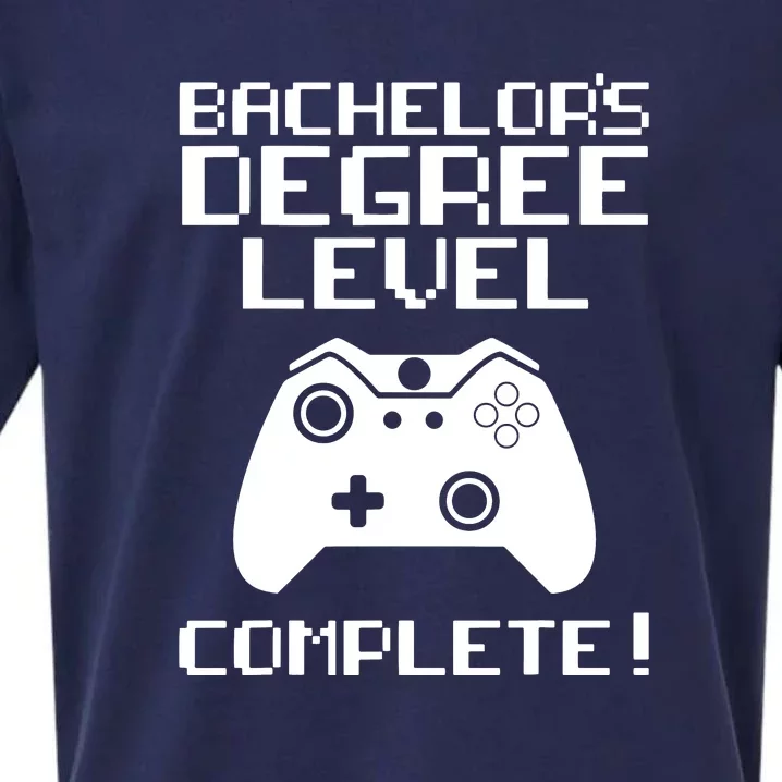 College Graduation Shirt Bachelor's Degree Gamer Grad Sueded Cloud Jersey T-Shirt