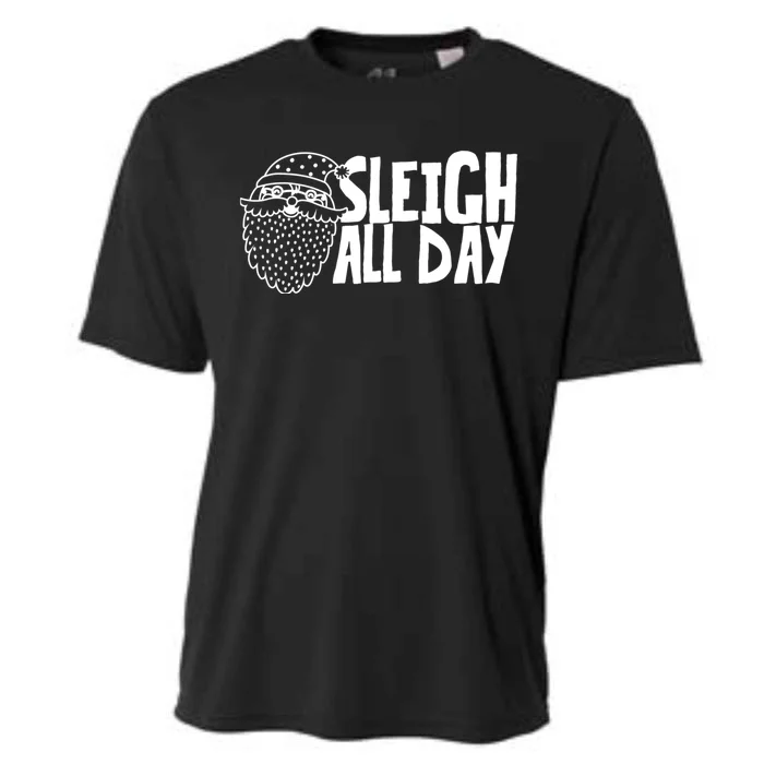 Christmas Gift Sleigh All Day Adx025b Gift Cooling Performance Crew T-Shirt