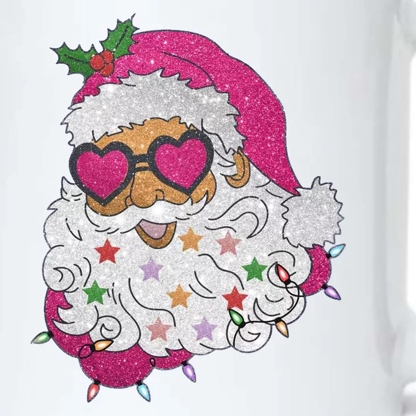 Cool Groovy Sana Claus Holiday Funny Black Color Changing Mug