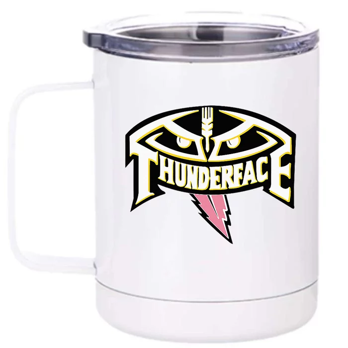 Corner Gas Thunderface Front & Back 12oz Stainless Steel Tumbler Cup