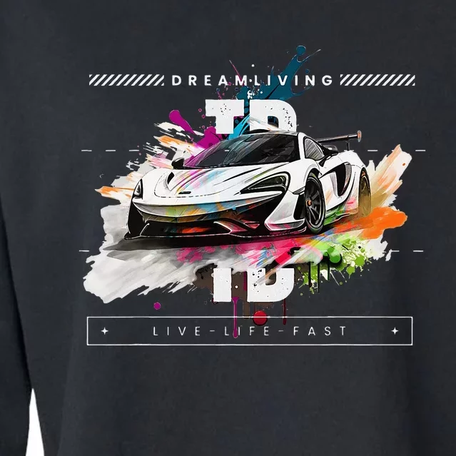 Car Guy Td 3 Cropped Pullover Crew