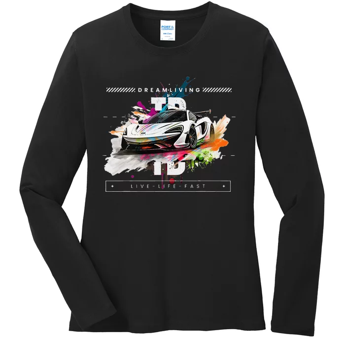 Car Guy Td 3 Ladies Long Sleeve Shirt