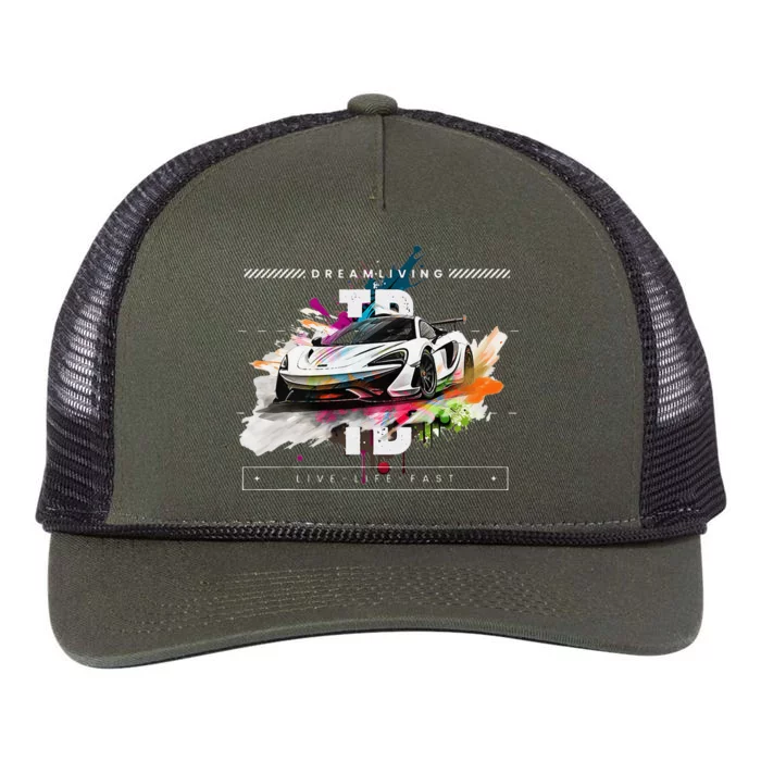 Car Guy Td 3 Retro Rope Trucker Hat Cap