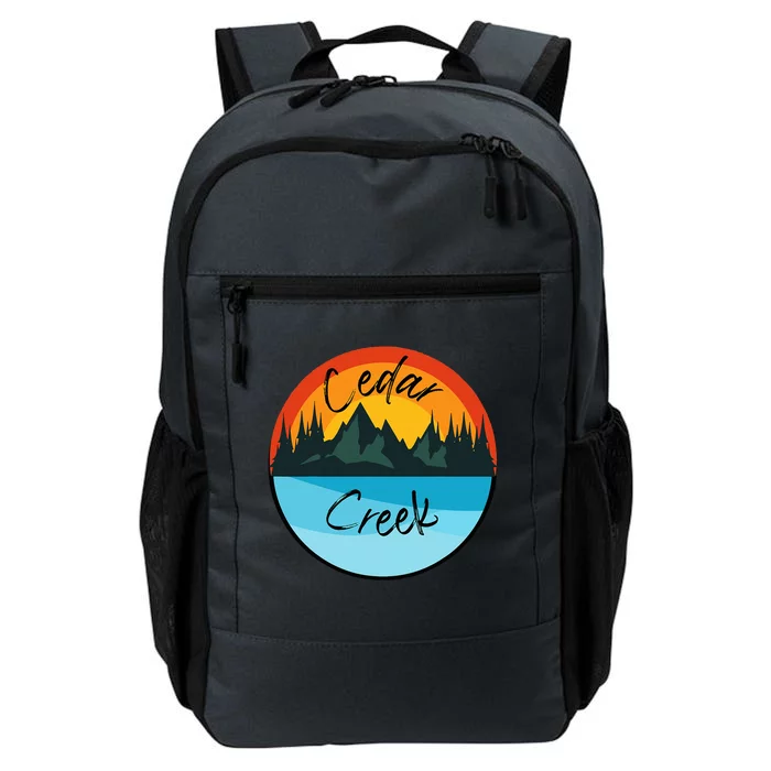 Camping Graphic Tee. Cedar Creek Graphic Tee. Daily Commute Backpack