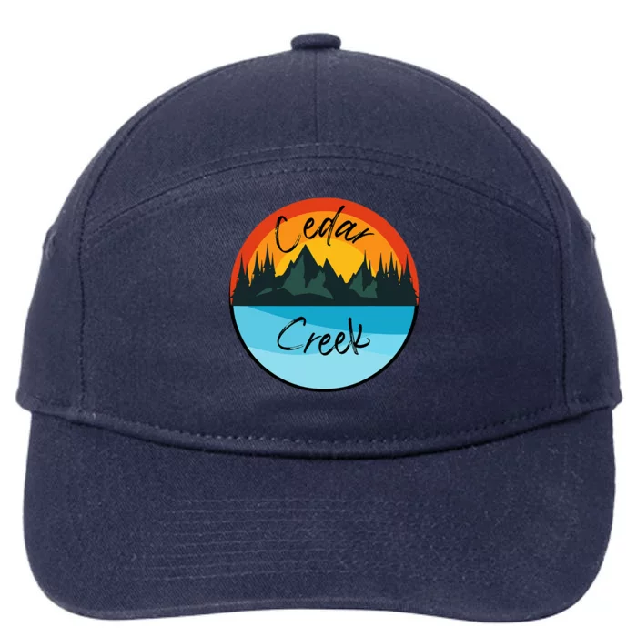 Camping Graphic Tee. Cedar Creek Graphic Tee. 7-Panel Snapback Hat