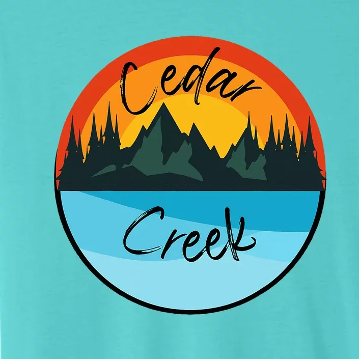 Camping Graphic Tee. Cedar Creek Graphic Tee. ChromaSoft Performance T-Shirt