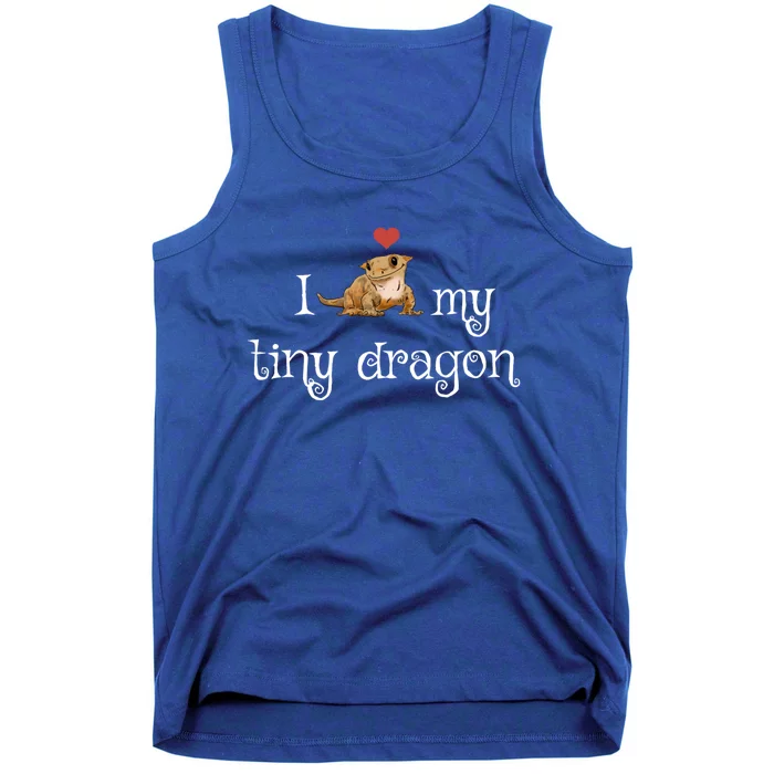 Crested Gecko Tiny Dragon Gecko Lover Cute Crestie Lizard Gift Tank Top