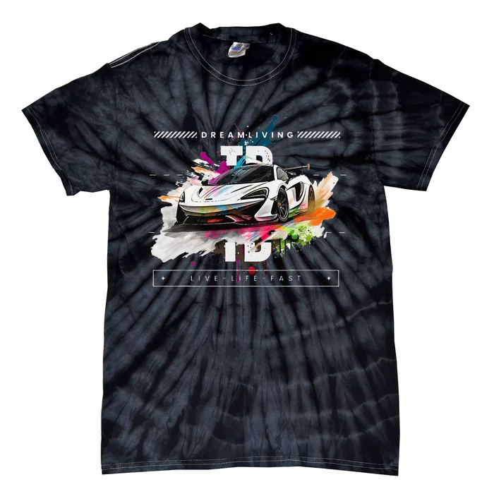 Car Guy Td 3 Tie-Dye T-Shirt