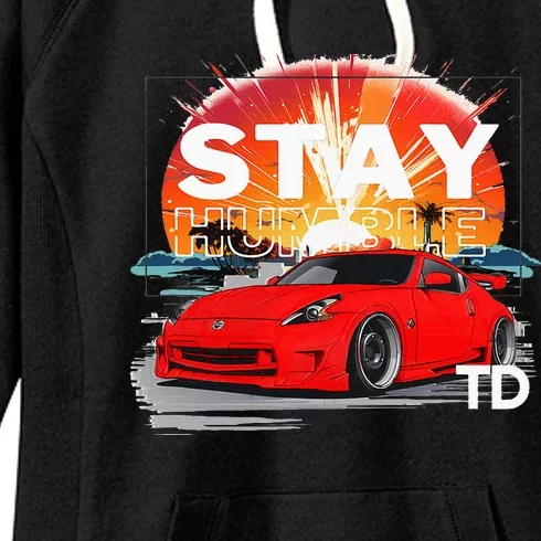 Car Guy Td 4 Women's Fleece Hoodie