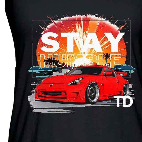 Car Guy Td 4 Ladies Essential Flowy Tank