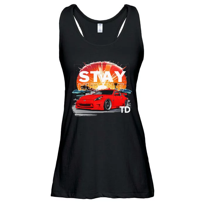 Car Guy Td 4 Ladies Essential Flowy Tank