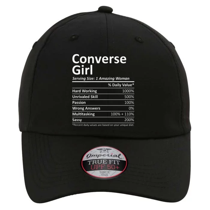 CONVERSE GIRL TX TEXAS Funny City Home Roots USA Gift The Original Performance Cap