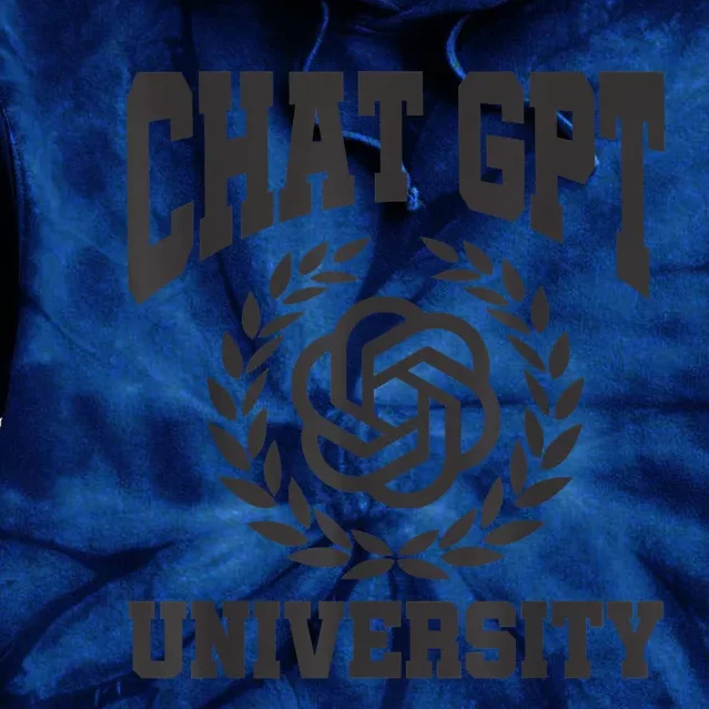 Chat G.P.T University AI Trending Tie Dye Hoodie