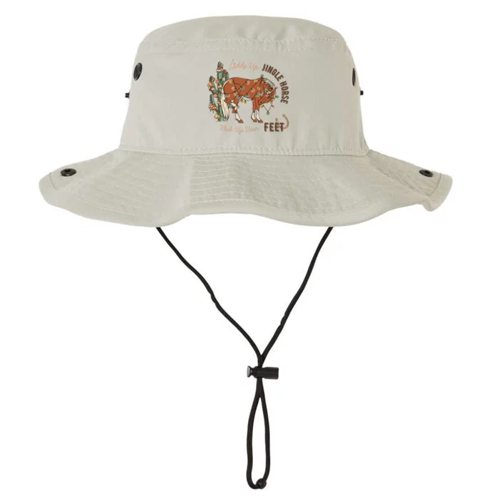 Christmas Giddy Up Jingle Horse Pick Up Your Feet For Love Legacy Cool Fit Booney Bucket Hat