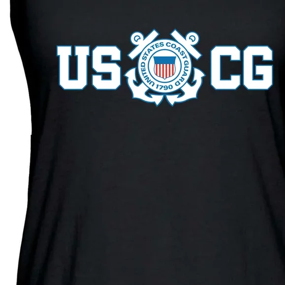 Coast Guard USCG Ladies Essential Flowy Tank