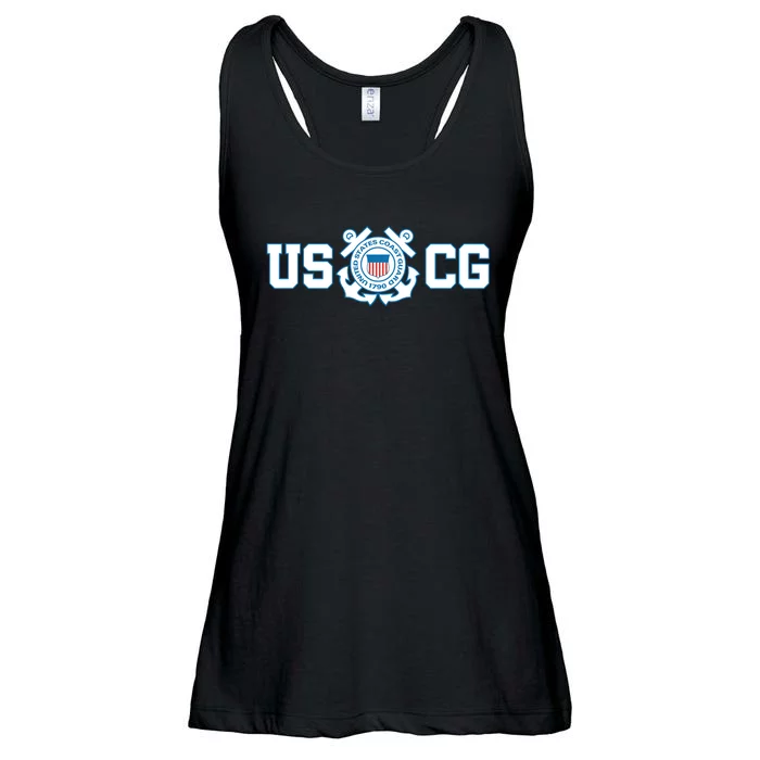 Coast Guard USCG Ladies Essential Flowy Tank