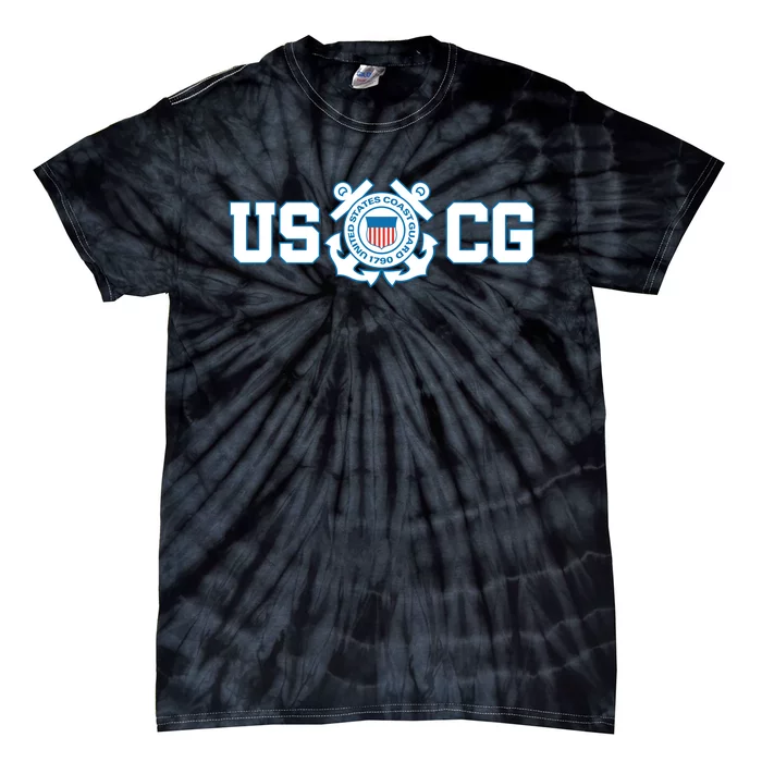 Coast Guard USCG Tie-Dye T-Shirt