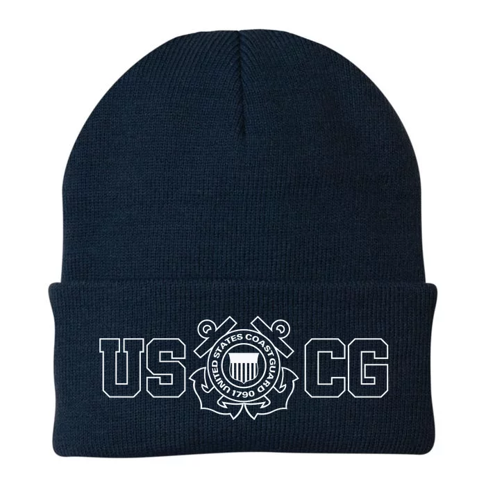 Coast Guard USCG Coast Guardsmen Knit Cap Winter Beanie