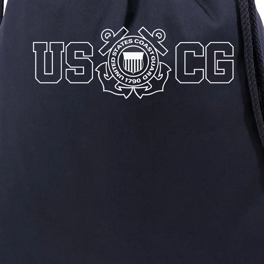 Coast Guard USCG Coast Guardsmen Drawstring Bag