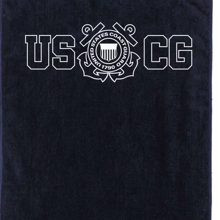 Coast Guard USCG Coast Guardsmen Platinum Collection Golf Towel