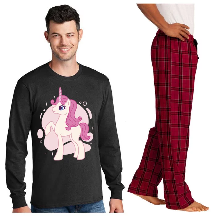 Cute Girly Unicorn Long Sleeve Pajama Set