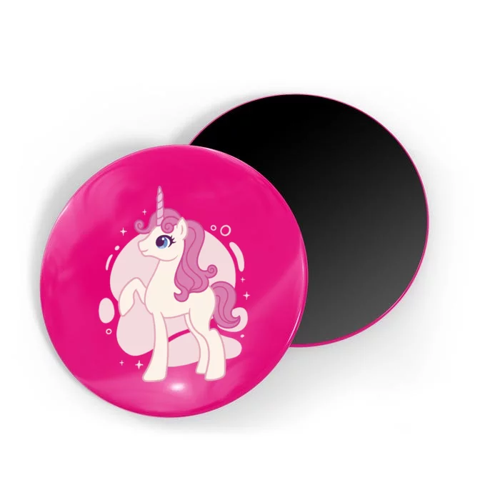 Cute Girly Unicorn Magnet