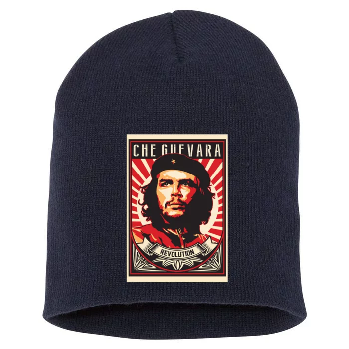 Che Guevara Viva La Revolucion Short Acrylic Beanie