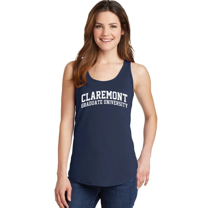 Claremont Graduate Vintage Arch University Retro Ladies Essential Tank