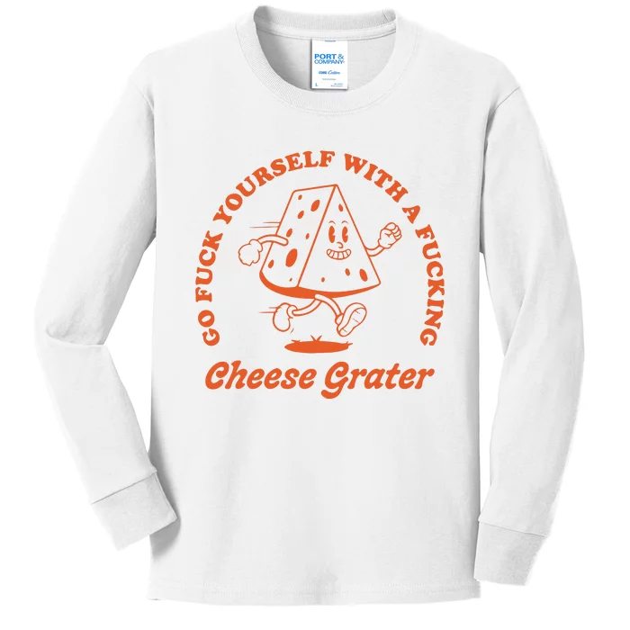 Cheese Grater Vanderpump Rules Kids Long Sleeve Shirt