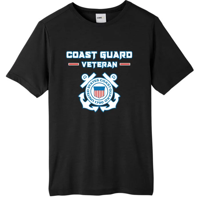 Coast Guard Veteran USCG Veterans ChromaSoft Performance T-Shirt