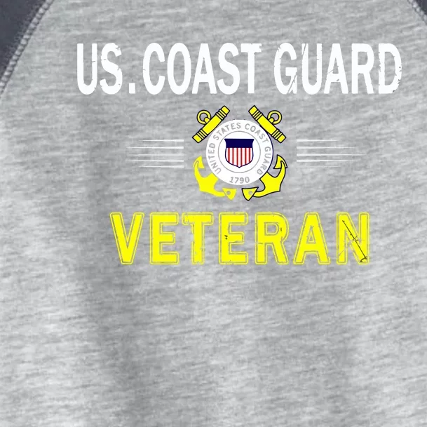 Coast Guard Veterans Day GiftUS Coast Guard Veteran Pride Toddler Fine Jersey T-Shirt