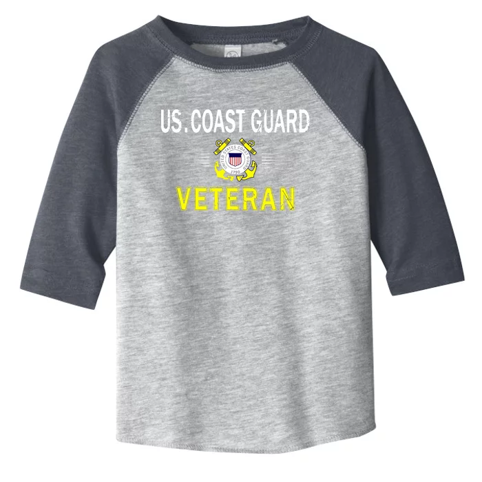 Coast Guard Veterans Day GiftUS Coast Guard Veteran Pride Toddler Fine Jersey T-Shirt