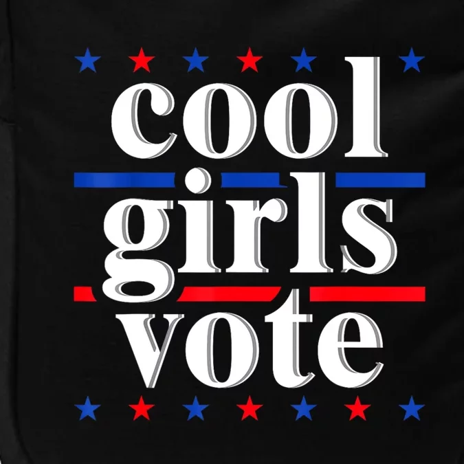 Cool Girl.S Vote 2024 Voter Us Election Political Impact Tech Backpack